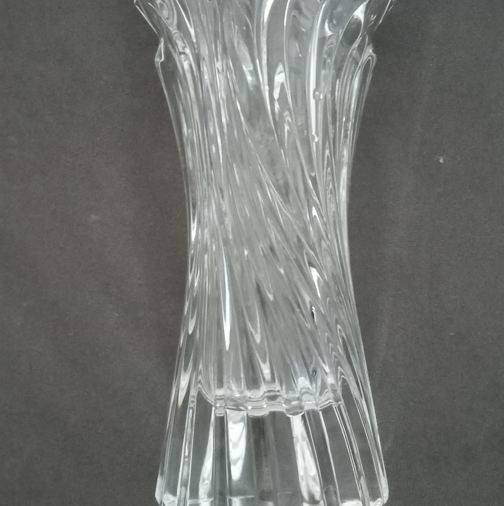 Crystal vase